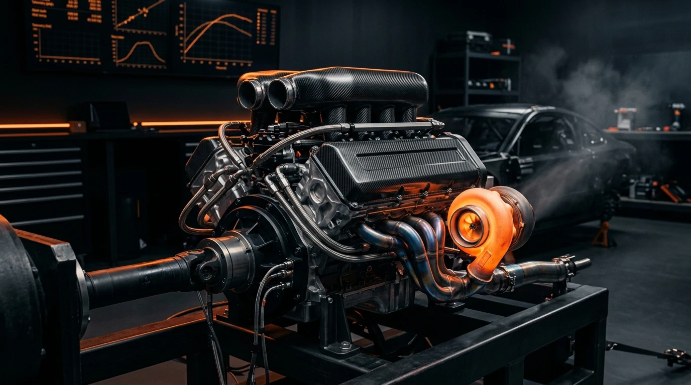 EuroTechnic High-Performance Engine Dyno Test
