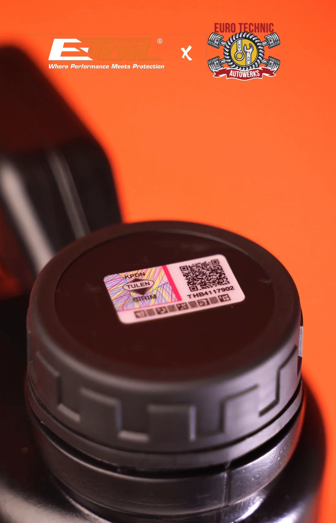 ETOIL KPDN TULEN Security Hologram with SIRIM QR Verification
