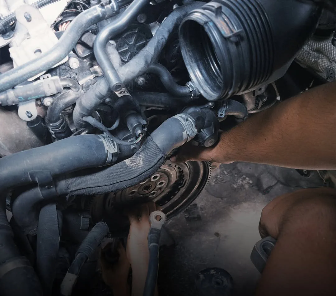 Engine Inspection at the Workshop